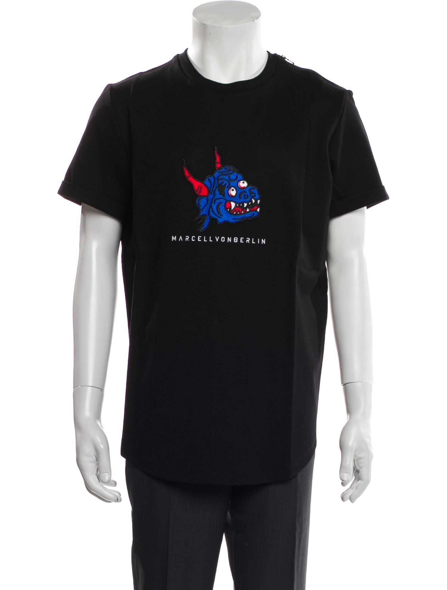 Marcell Von Berlin Graphic Print Crew Neck T-Shirt