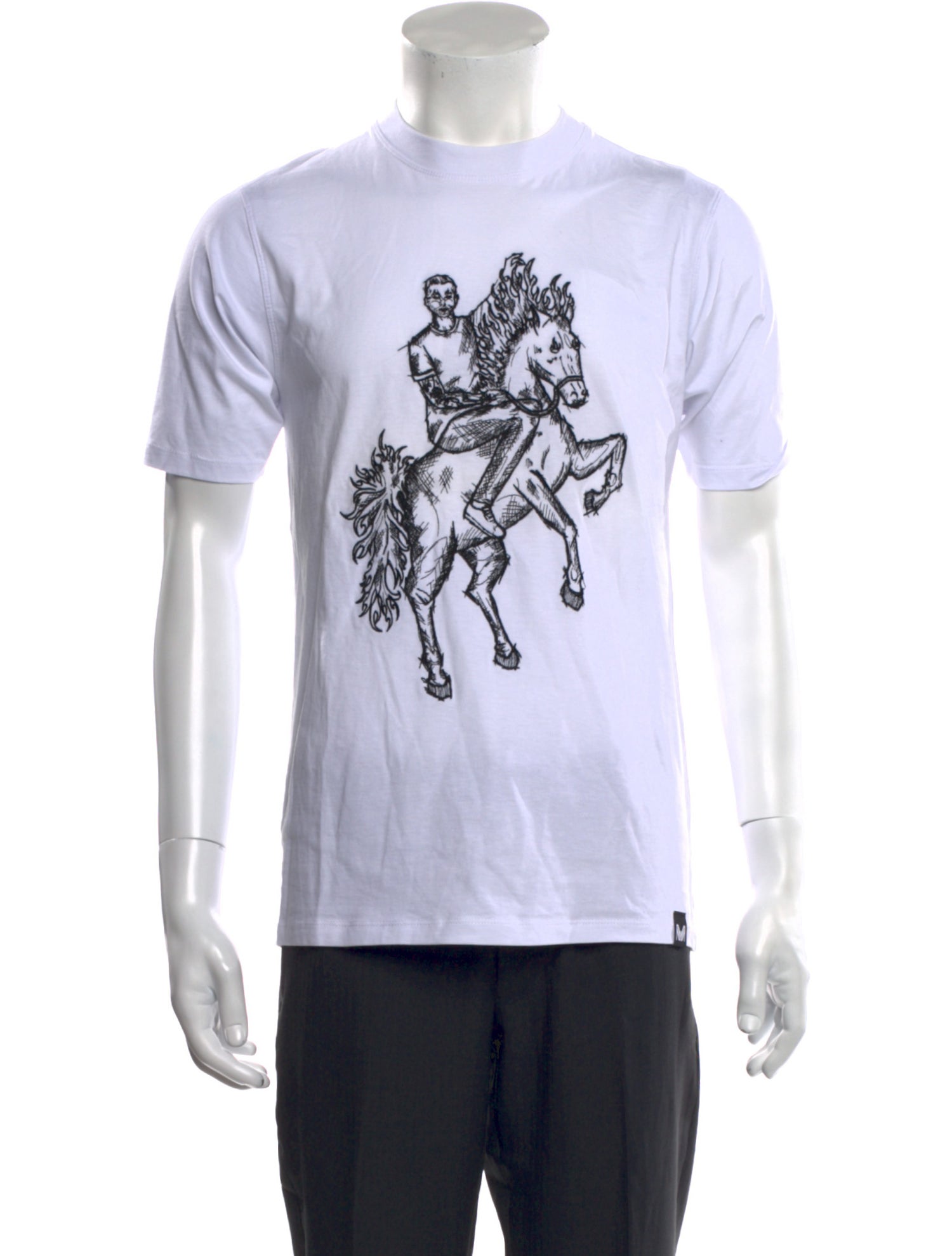 Marcell Von Berlin Graphic Print Crew Neck T-Shirt