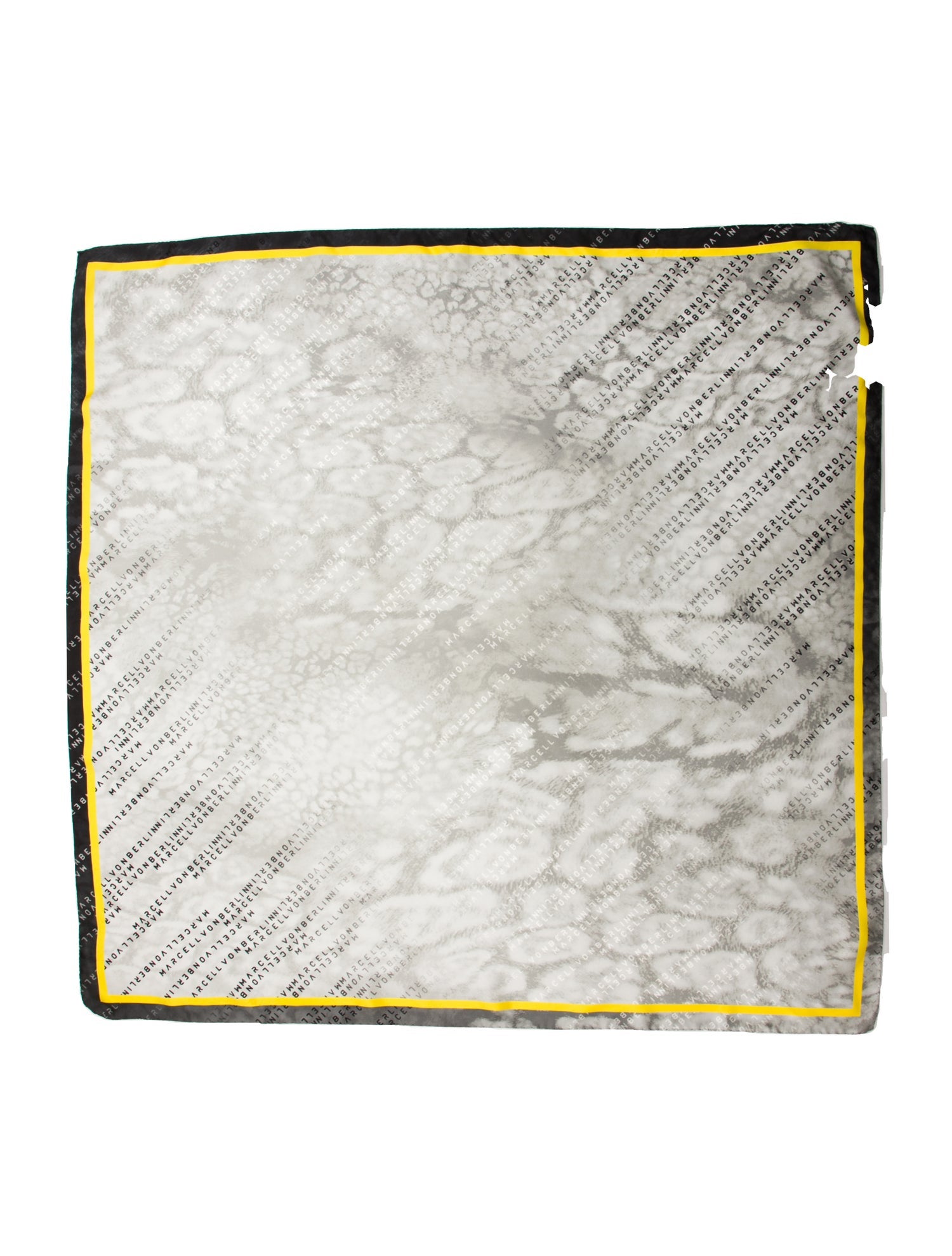 Marcell Von Berlin Silk Printed Scarf
