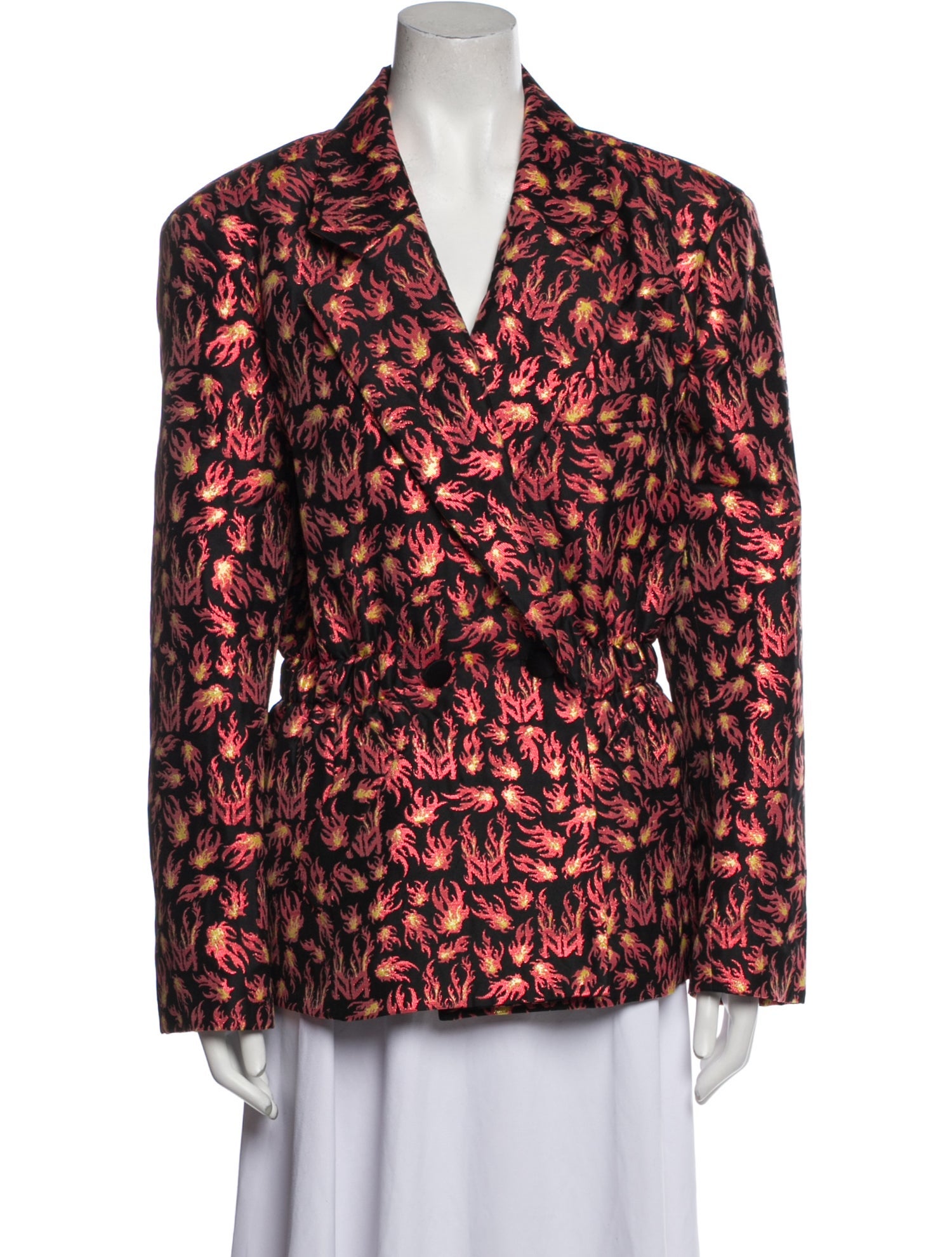 Marcell Von Berlin Printed Blazer w/ Tags