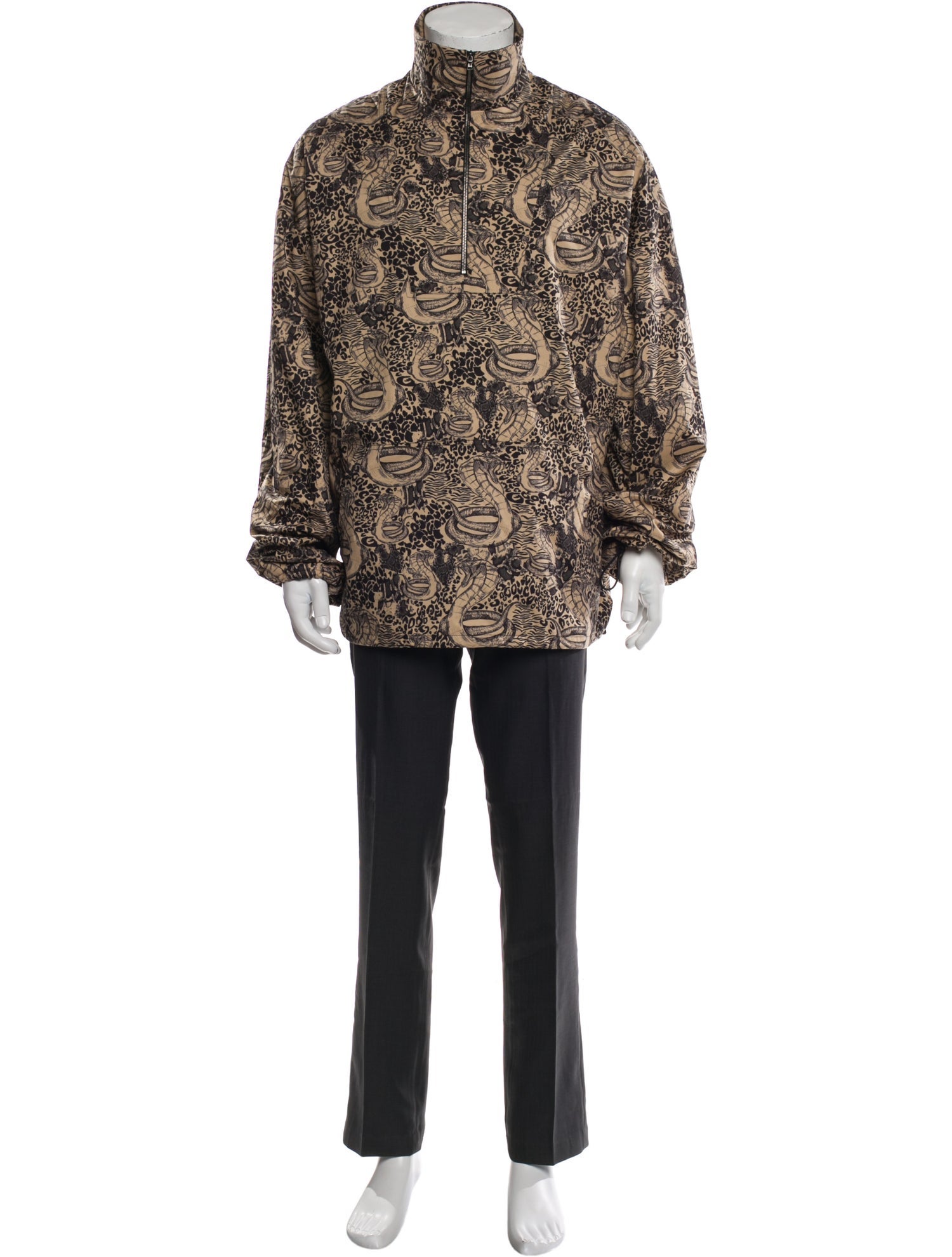 Marcell Von Berlin Paisley Print Parka w/ Tags