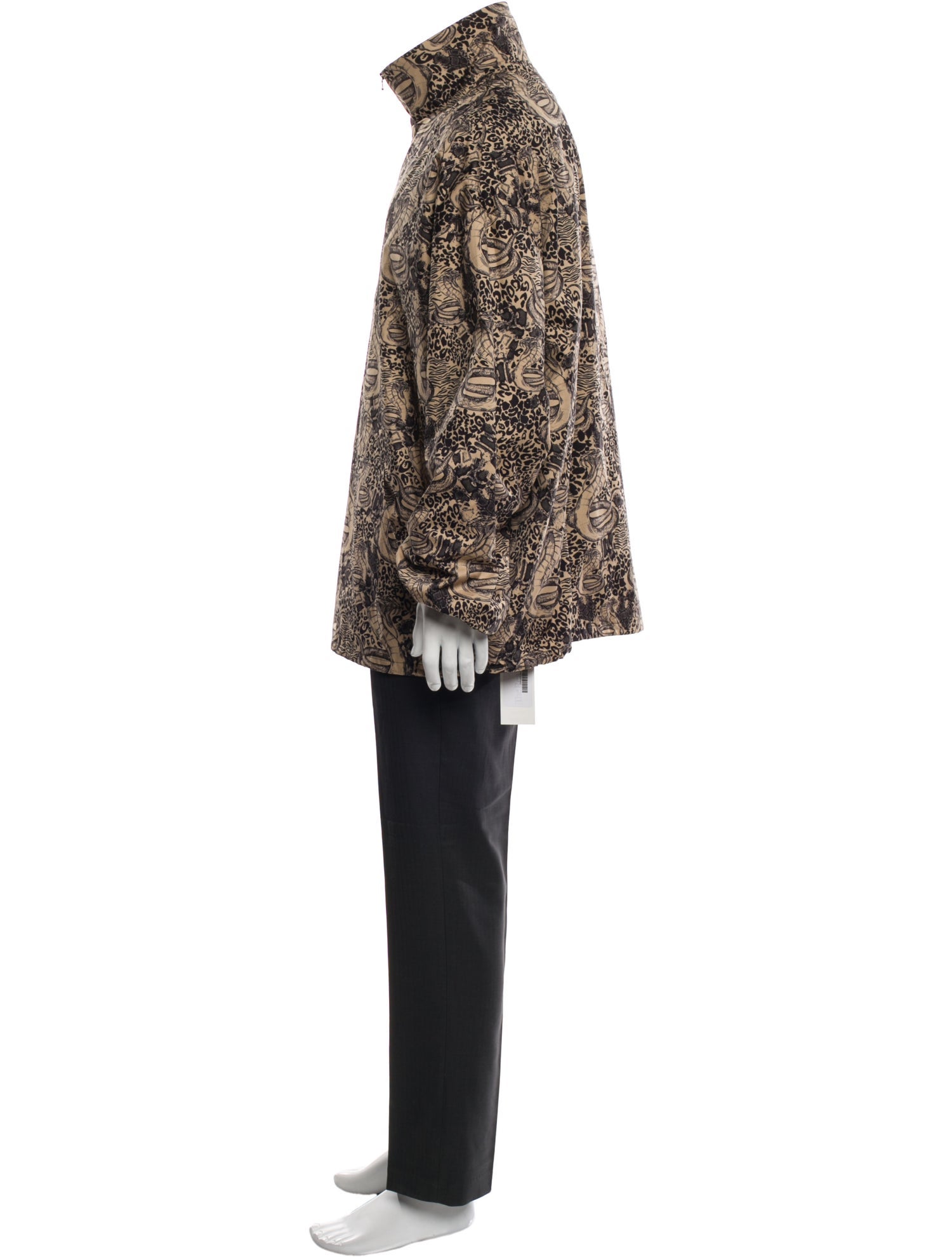 Marcell Von Berlin Paisley Print Parka w/ Tags