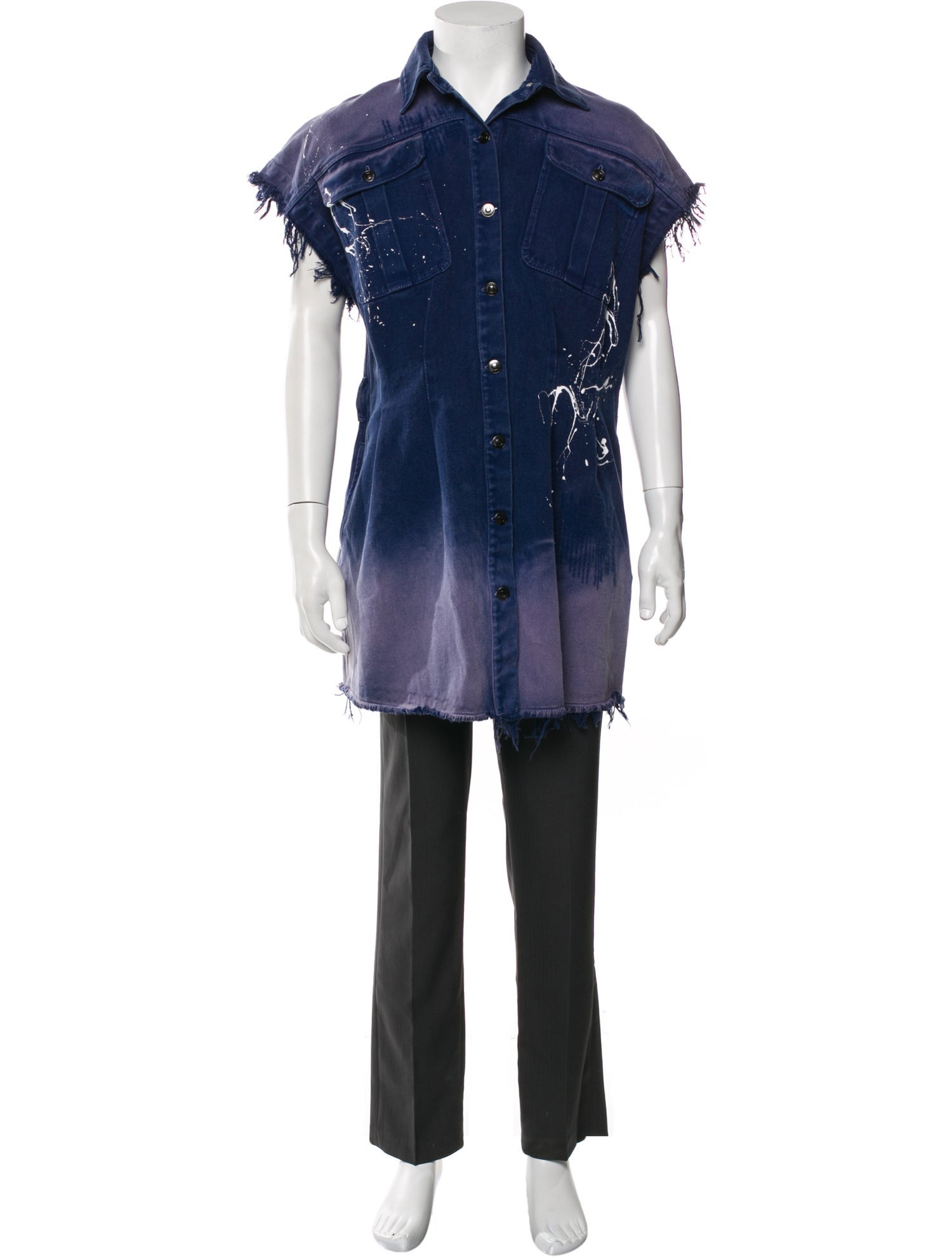 Marcell Von Berlin Printed Denim Jacket w/ Tags