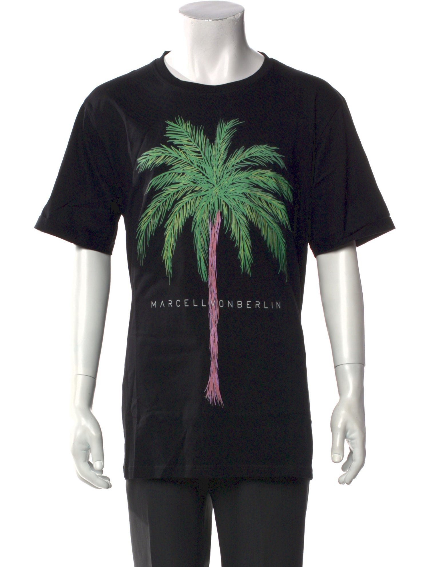 Marcell Von Berlin Graphic Print Crew Neck T-Shirt w/ Tags