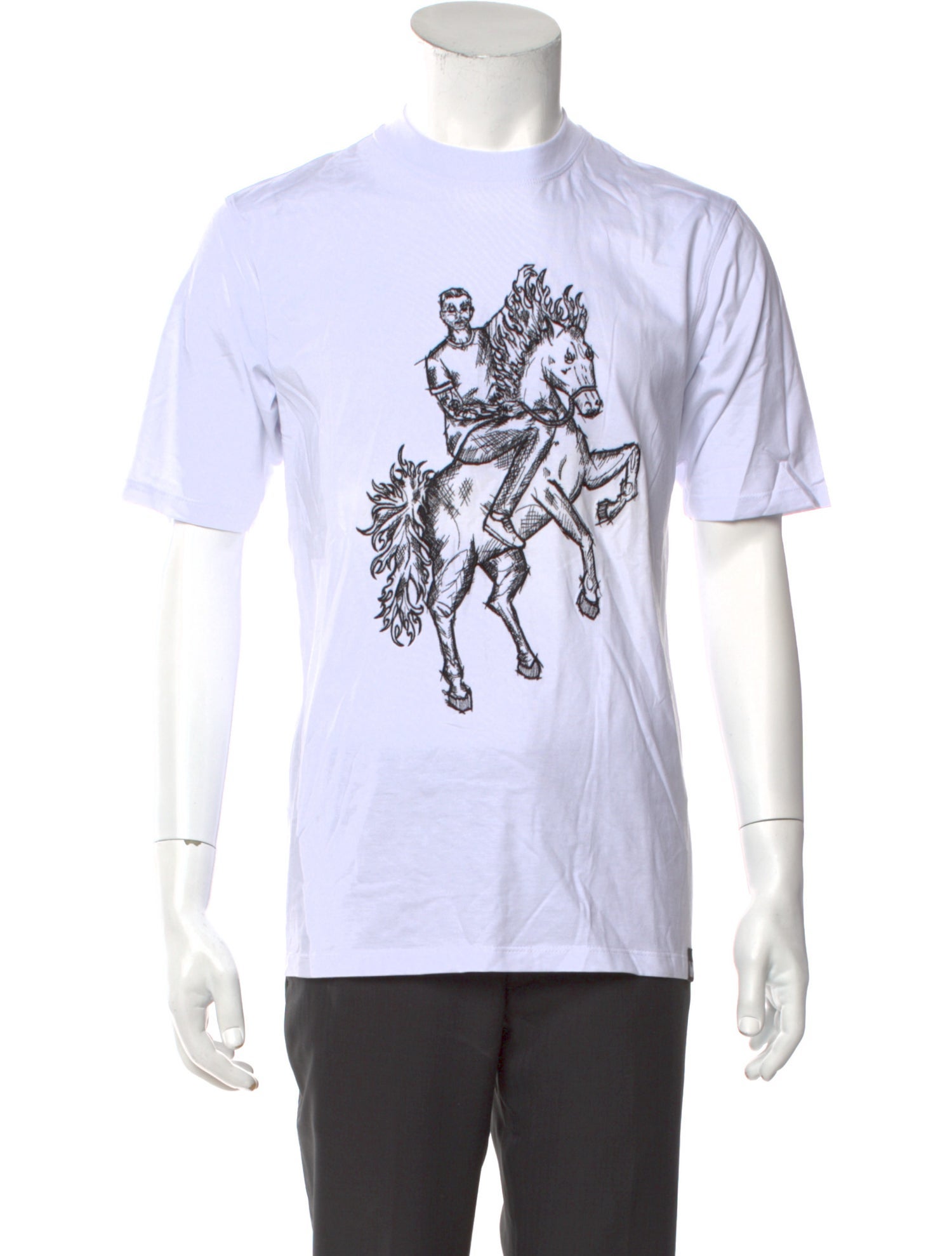 Marcell Von Berlin Graphic Print Crew Neck T-Shirt