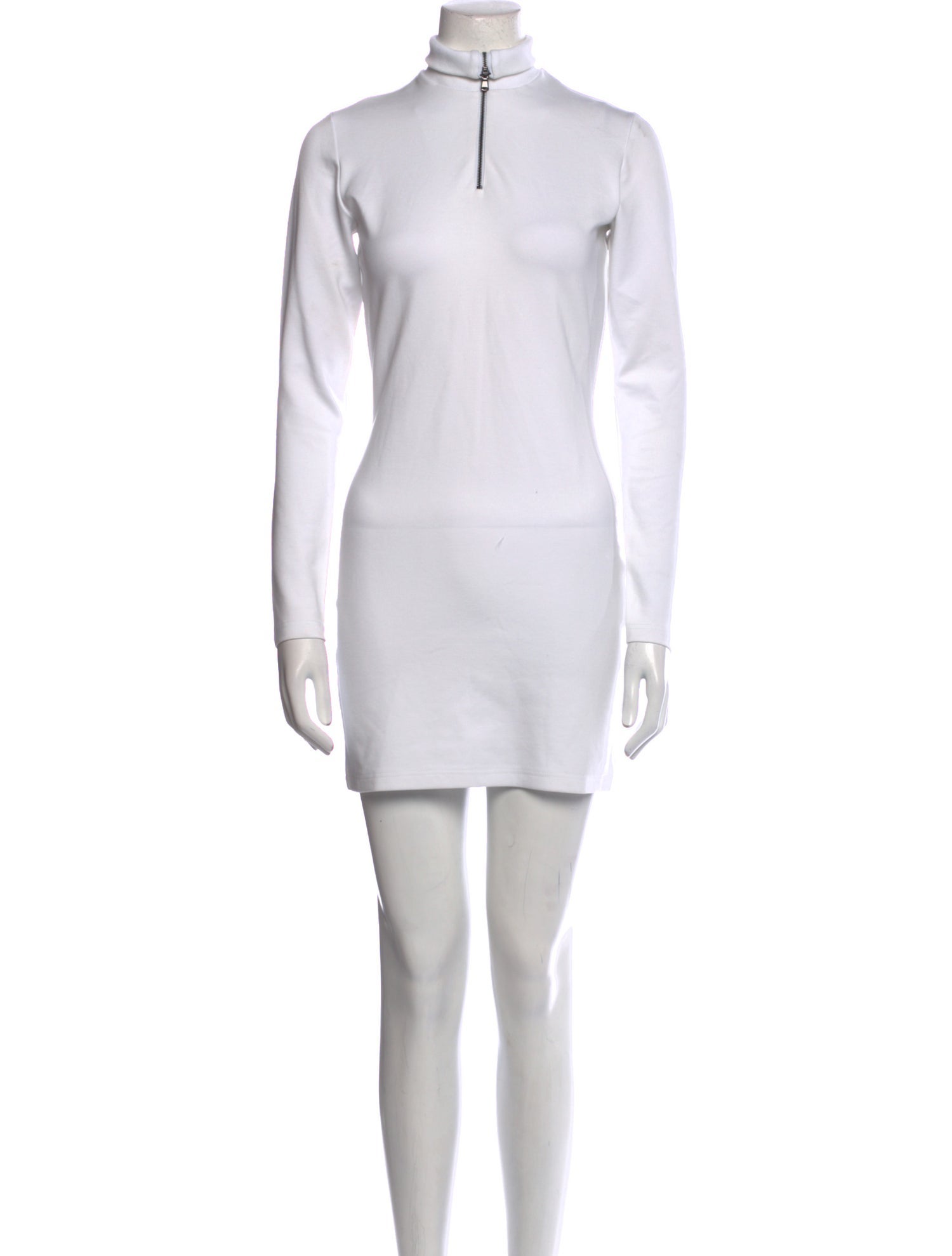 Marcell Von Berlin Mock Neck Mini Dress