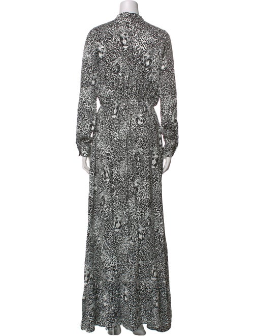 Marcell Von Berlin Animal Print Long Dress