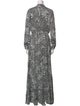 Marcell Von Berlin Animal Print Long Dress
