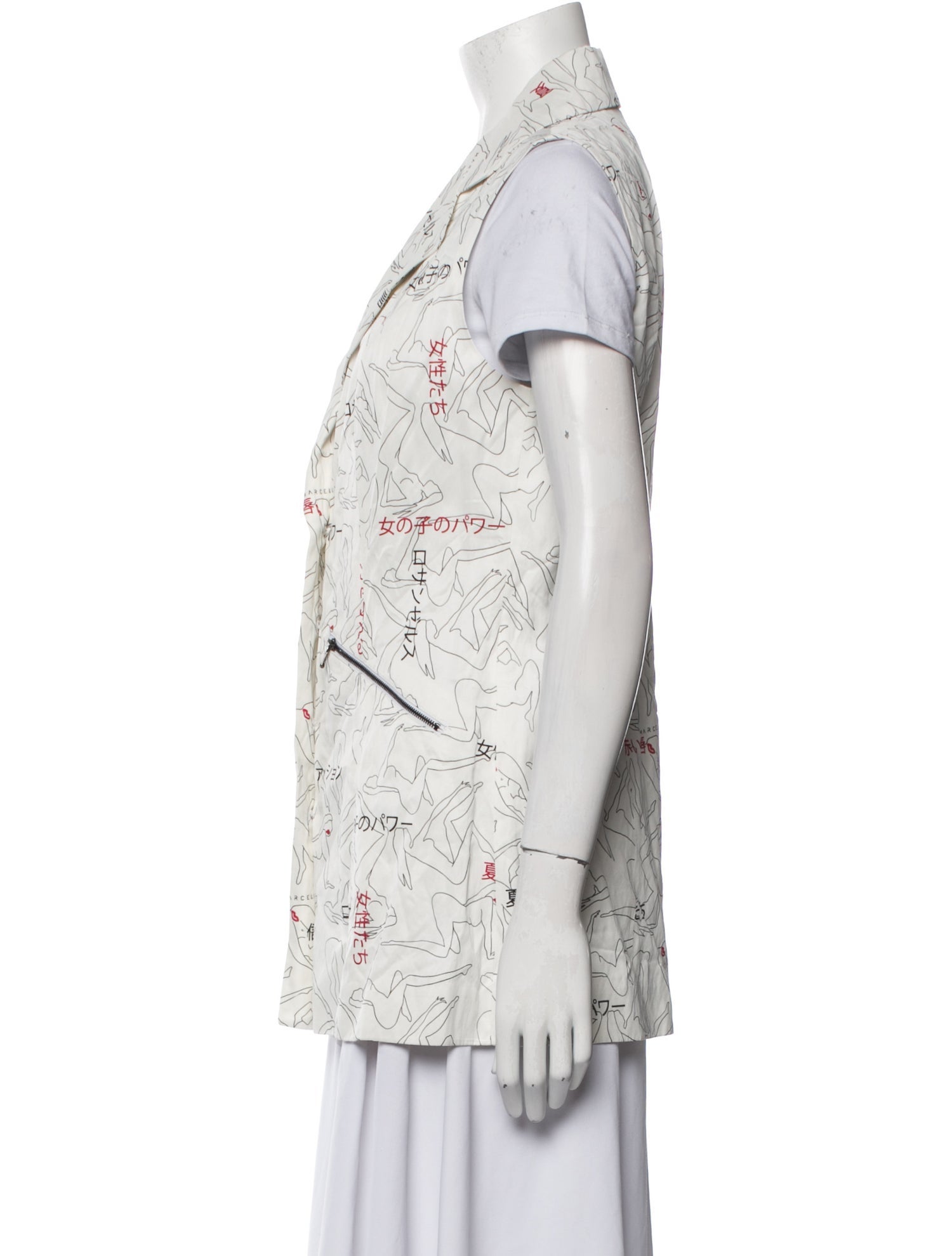 Marcell Von Berlin Printed Vest
