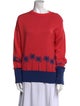Marcell Von Berlin Printed Crew Neck Sweater