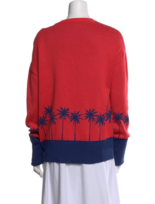Marcell Von Berlin Printed Crew Neck Sweater