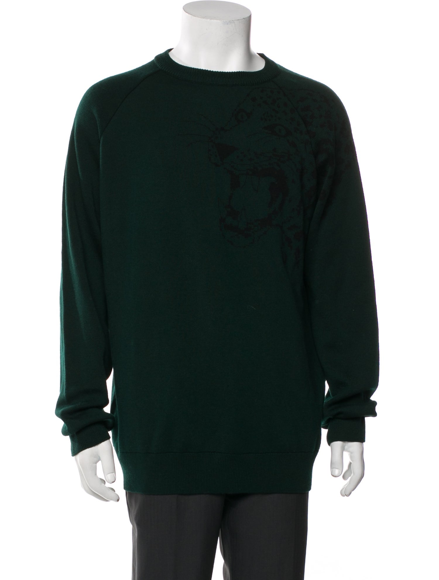 Marcell Von Berlin Virgin Wool Graphic Print Pullover