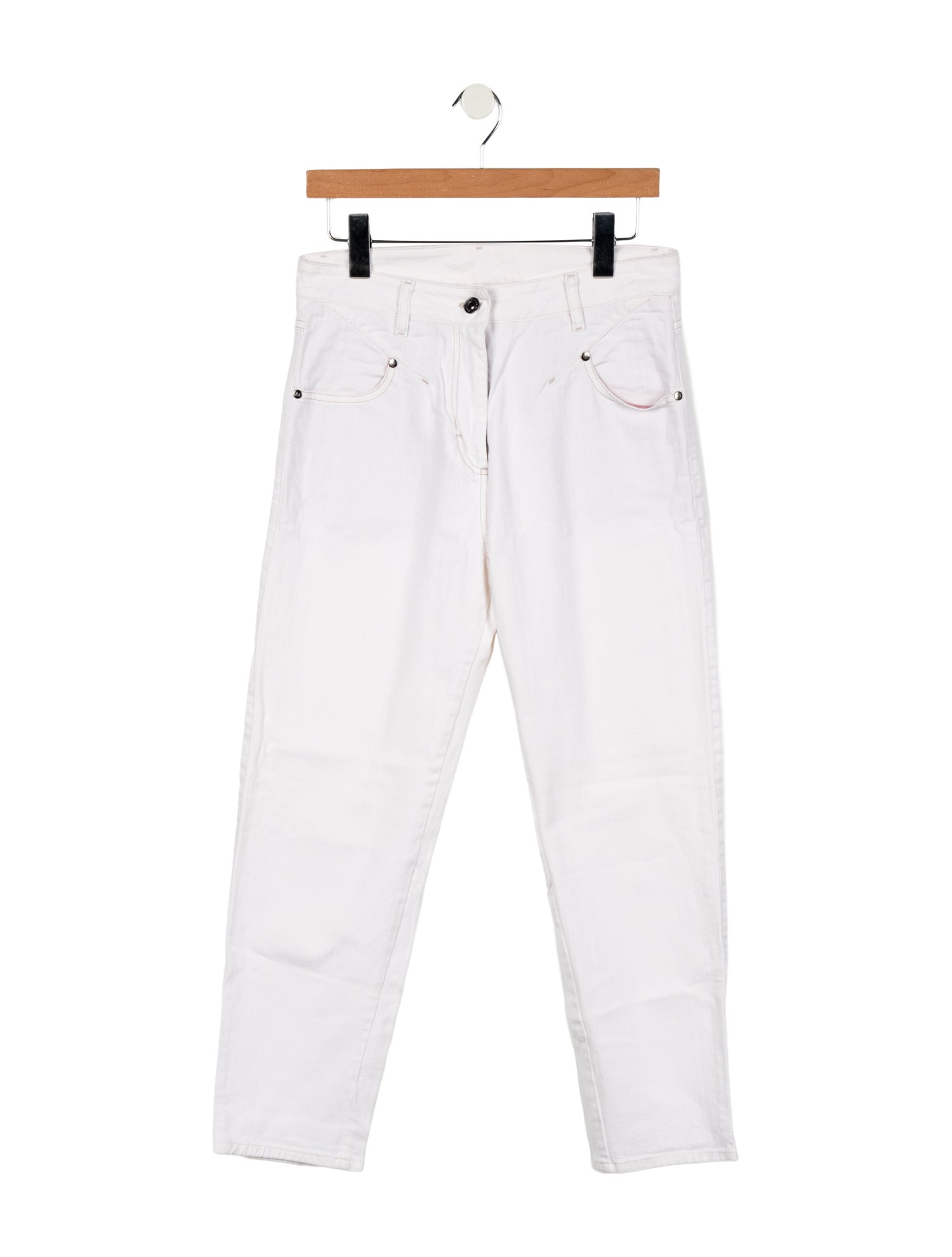 Marcell Von Berlin High-Rise Straight Leg Jeans