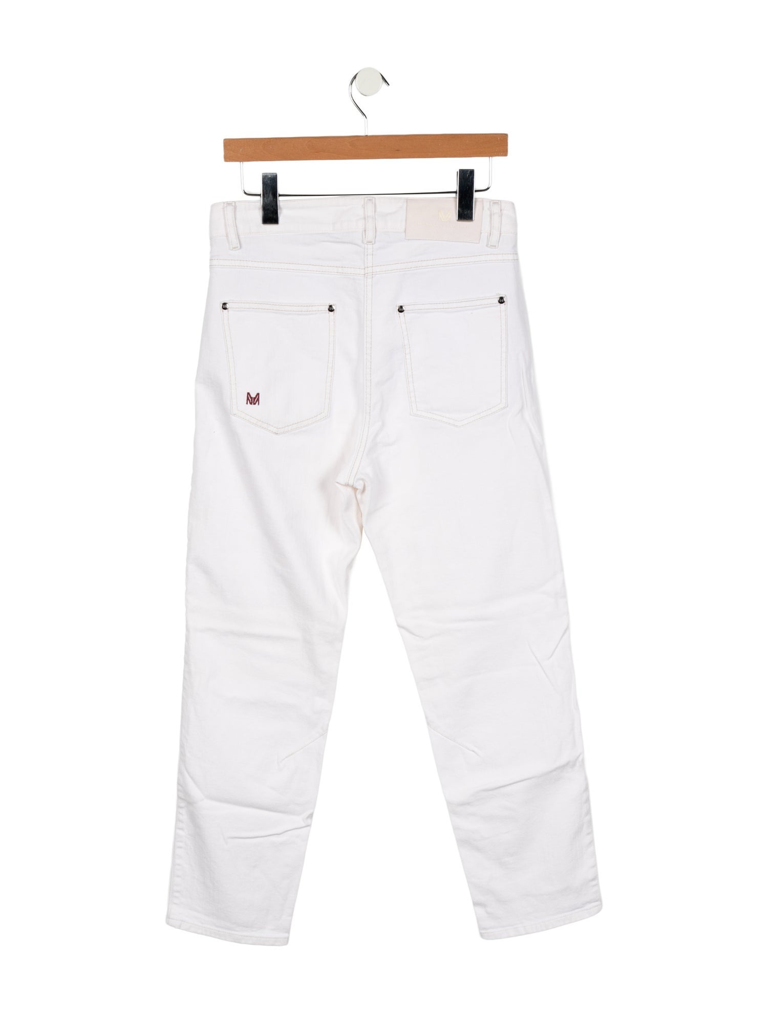 Marcell Von Berlin High-Rise Straight Leg Jeans