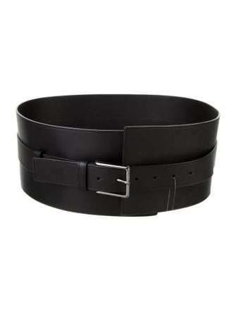 Marcell Von Berlin Wide Leather Waist Belt