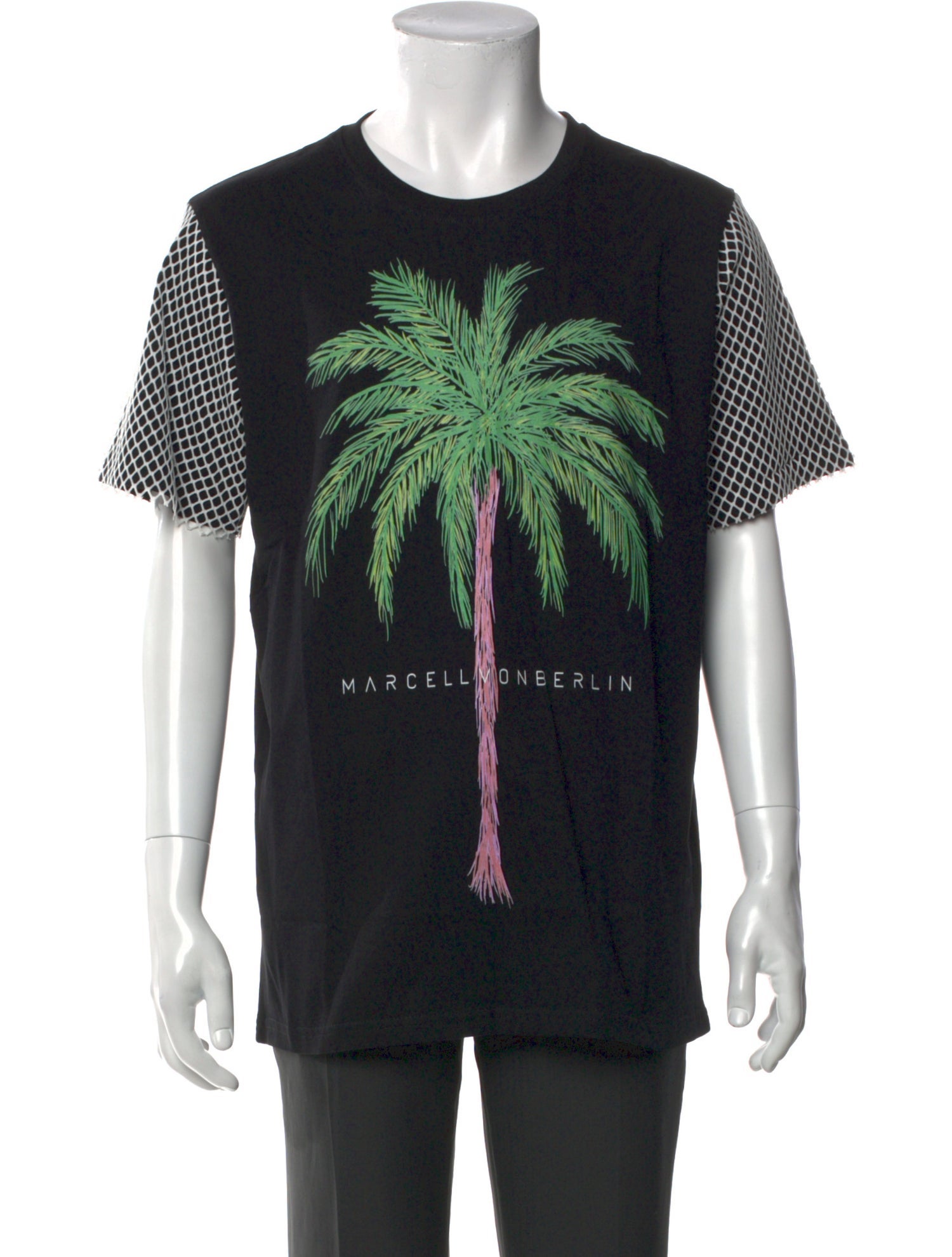 Marcell Von Berlin Printed Crew Neck T-Shirt w/ Tags