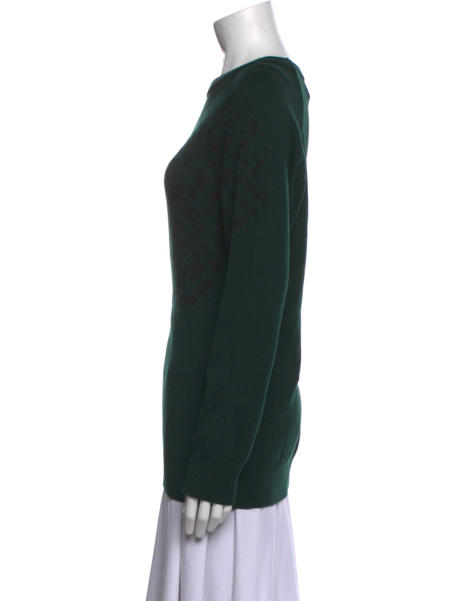 Marcell Von Berlin Virgin Wool Crew Neck Sweater
