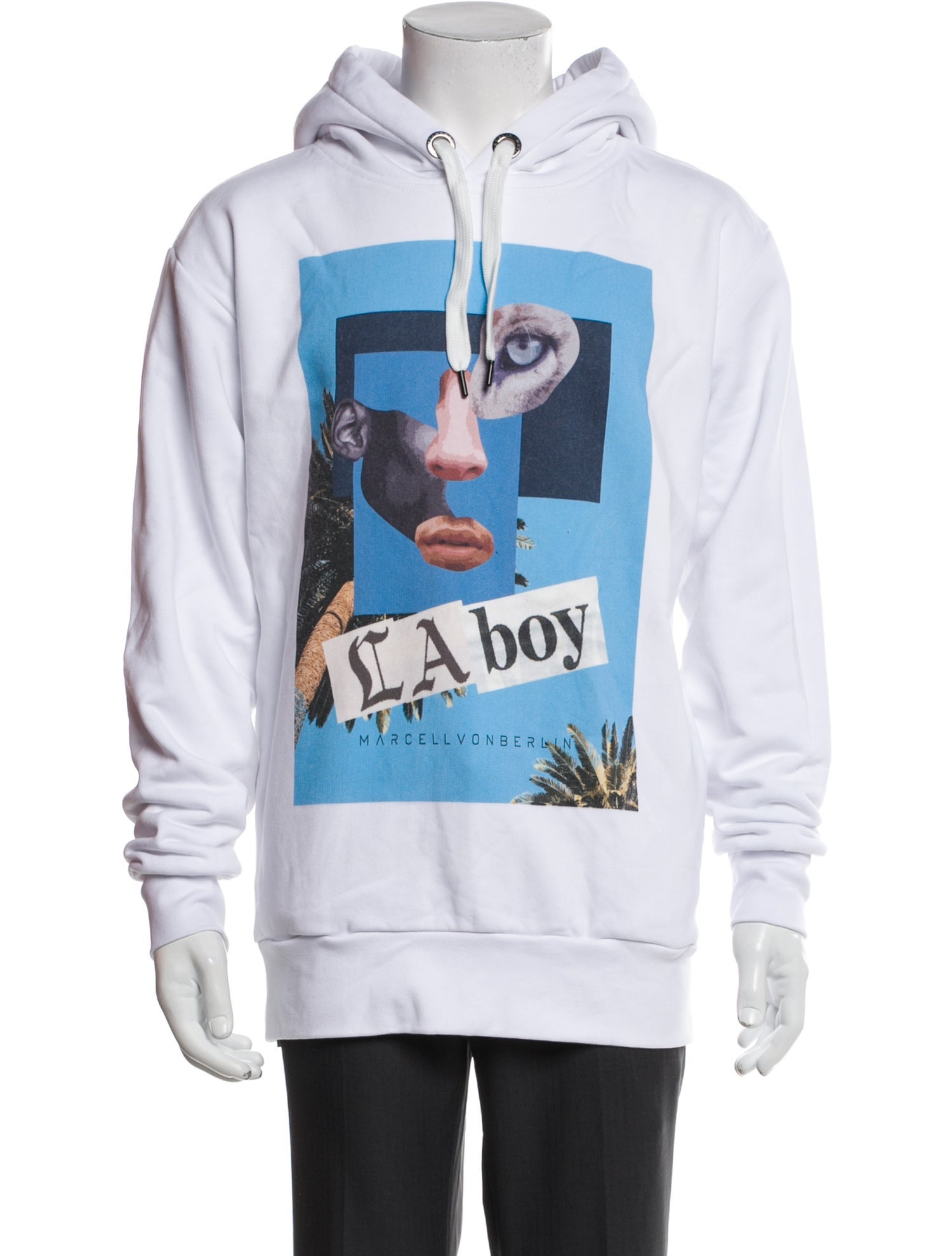 Marcell Von Berlin Graphic Print Crew Neck Hoodie