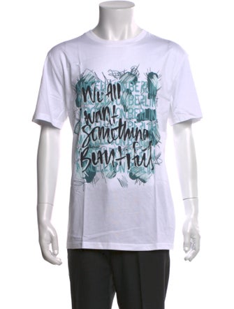 Marcell Von Berlin Graphic Print Crew Neck T-Shirt w/ Tags