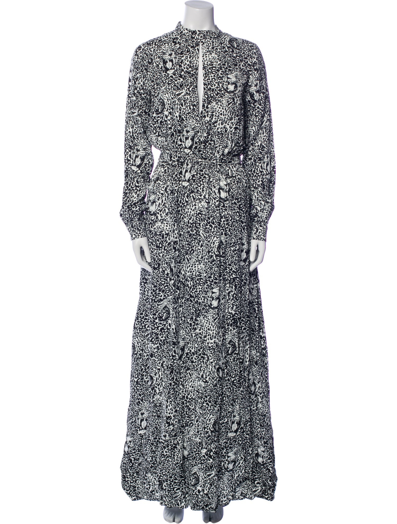 Marcell Von Berlin Printed Long Dress w/ Tags