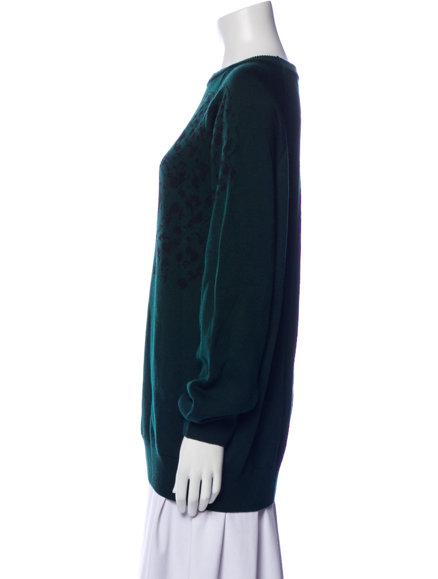 Marcell Von Berlin Virgin Wool Crew Neck Sweater