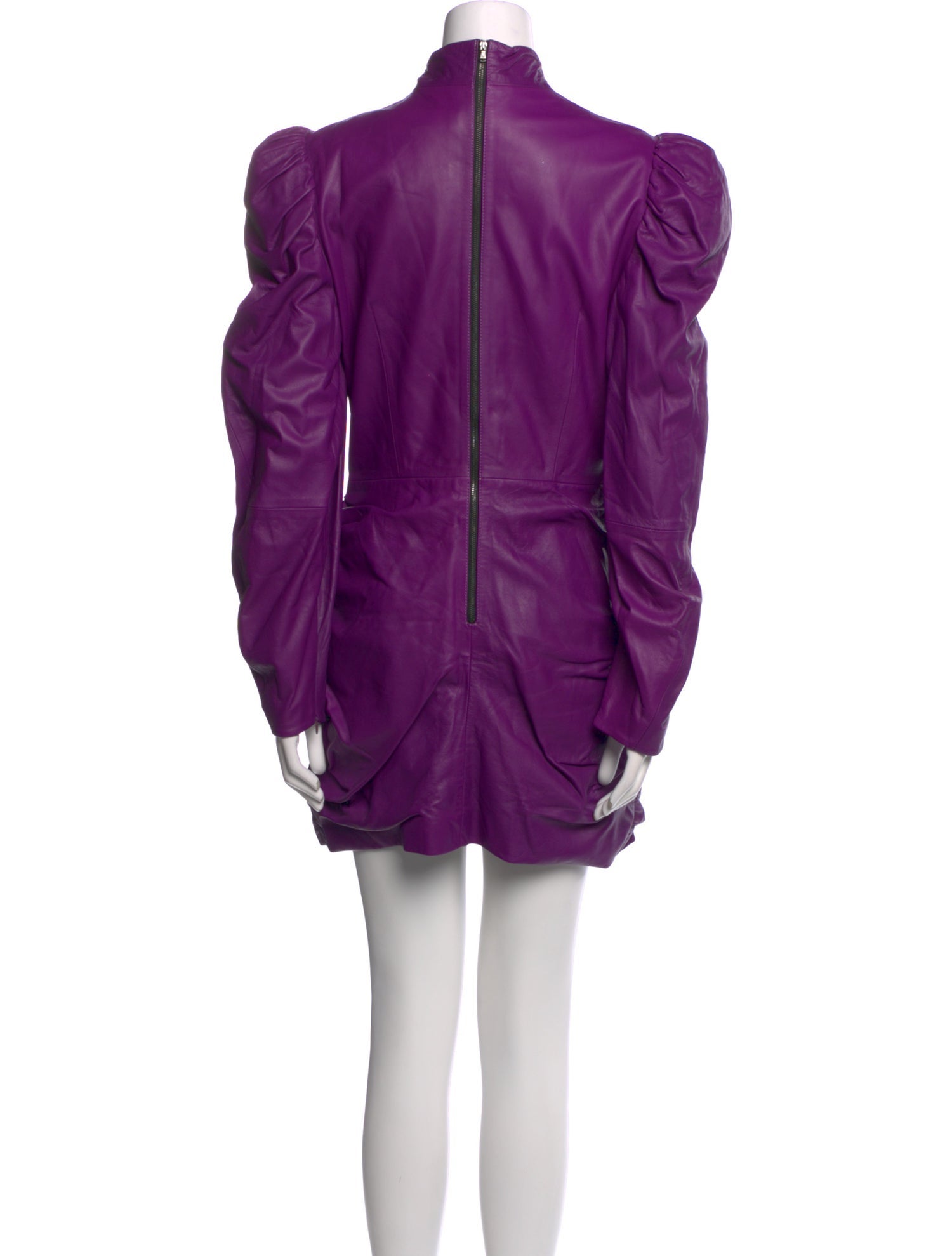 Marcell Von Berlin Leather Mini Dress