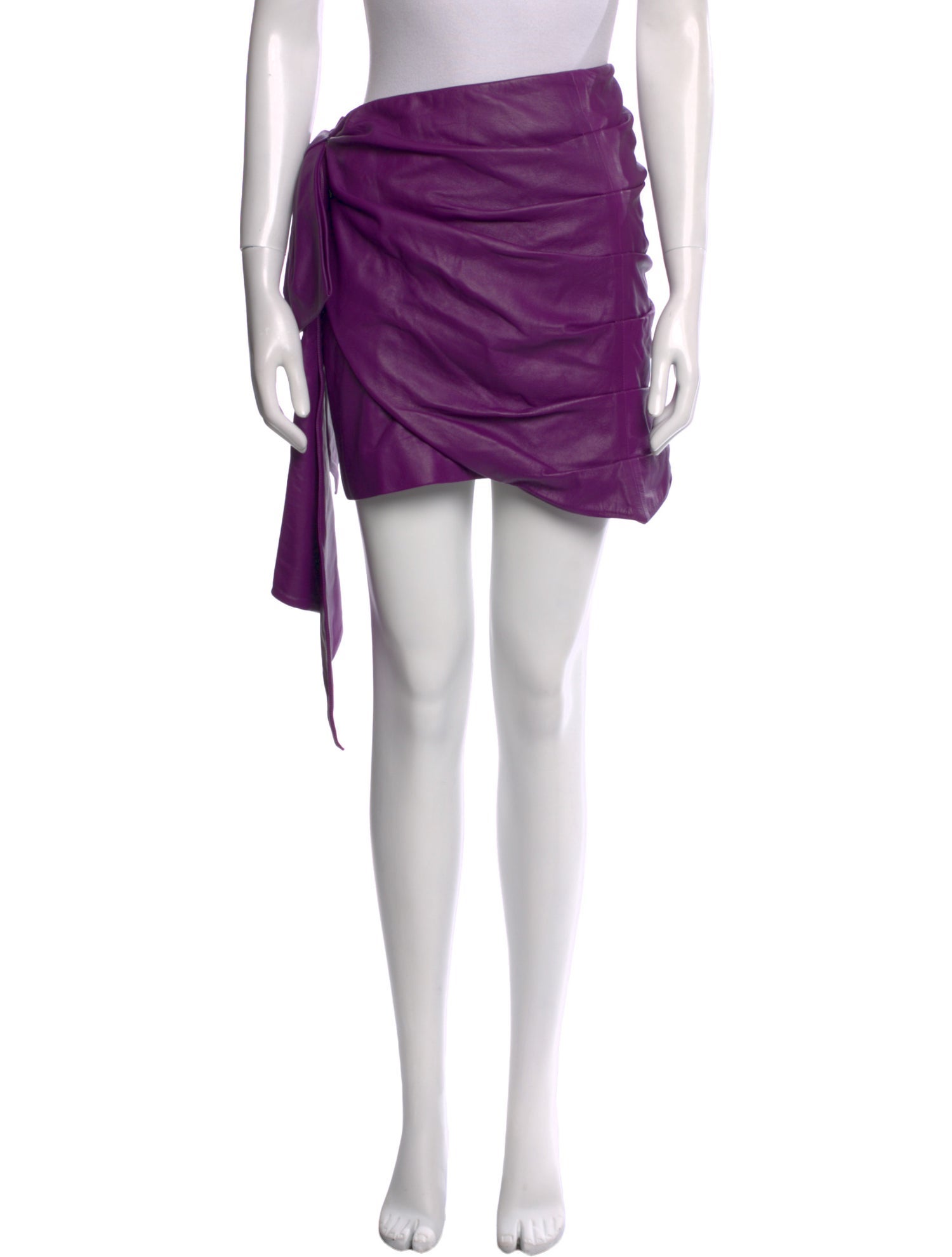 Marcell Von Berlin Bow Accents Mini Skirt