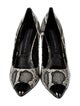 Marcell Von Berlin Patent Leather Animal Print Pumps