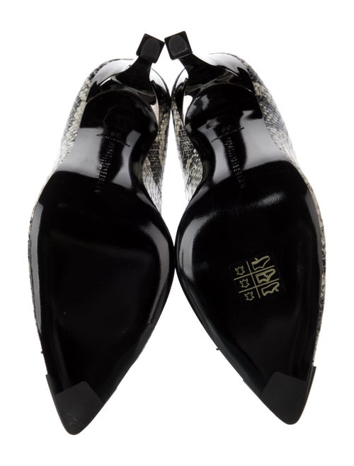 Marcell Von Berlin Patent Leather Animal Print Pumps