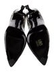 Marcell Von Berlin Patent Leather Animal Print Pumps