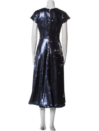 Marcell Von Berlin V-Neck Long Dress