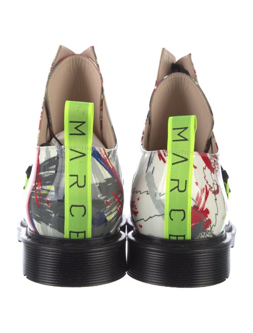 Marcell Von Berlin Leather Printed Lace-Up Boots