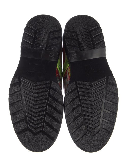 Marcell Von Berlin Leather Printed Lace-Up Boots