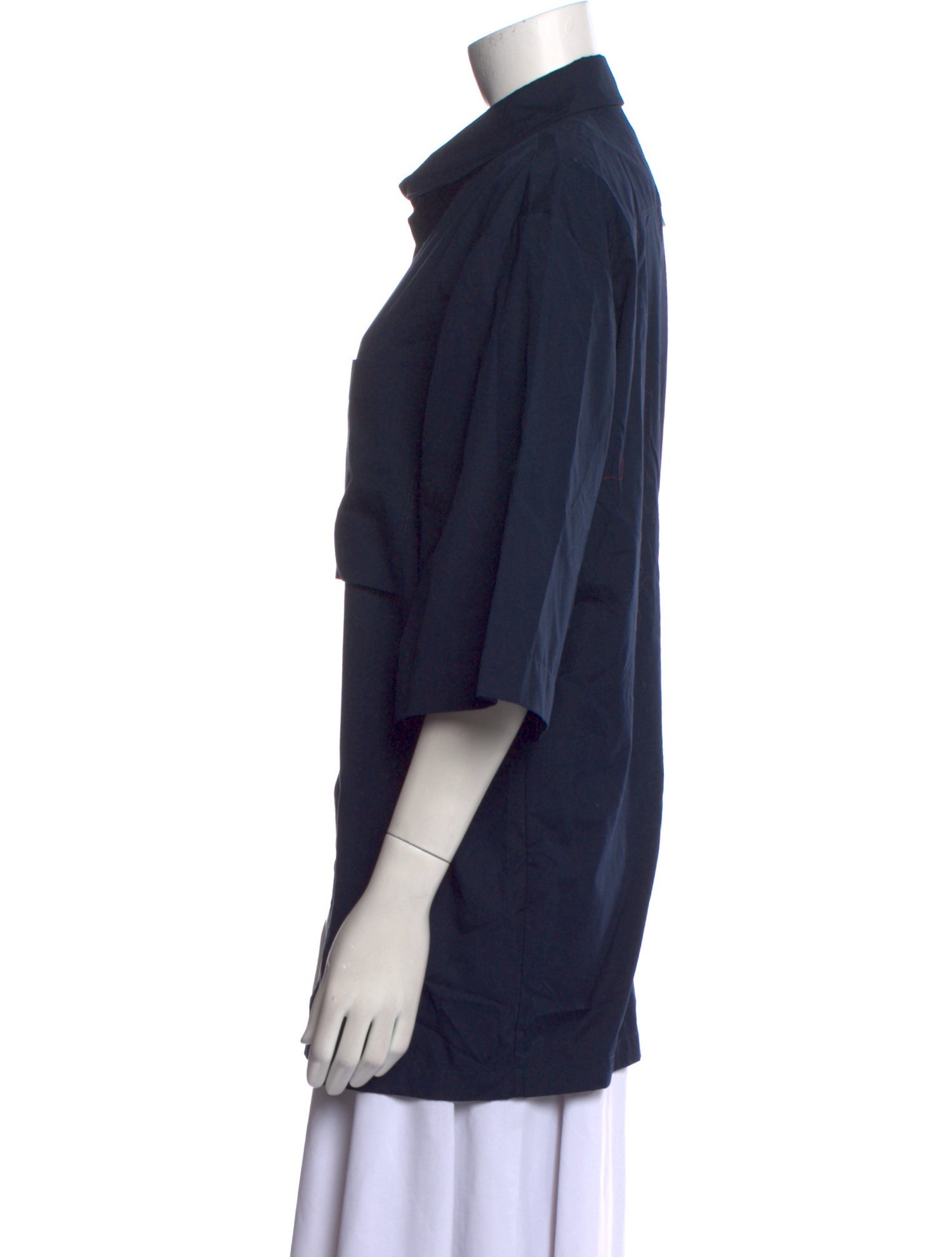 Marcell Von Berlin Three-Quarter Sleeve Button-Up Top w/ Tags