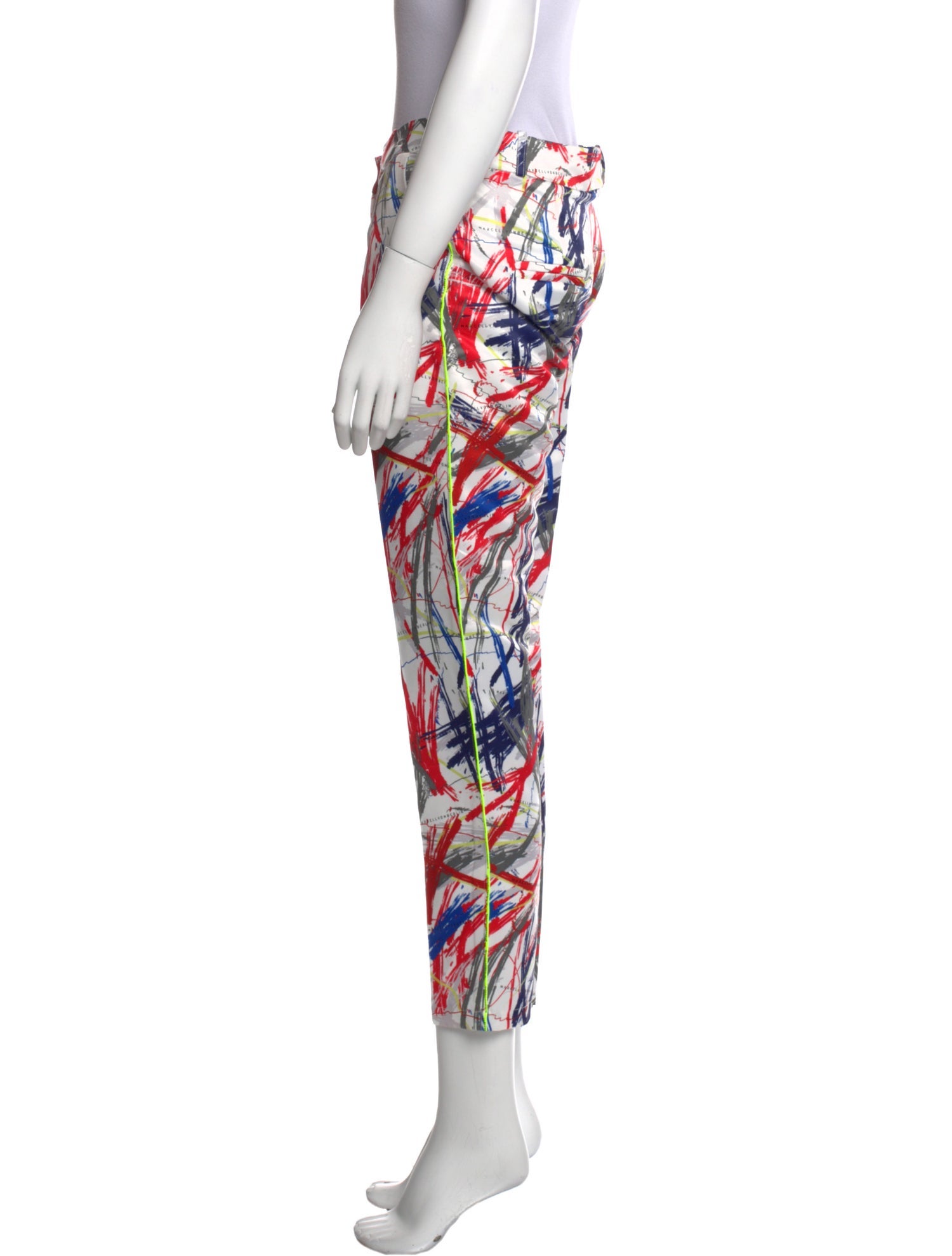 Marcell Von Berlin Printed Straight Leg Pants w/ Tags