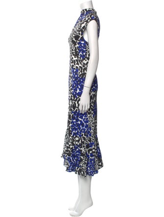 Marcell Von Berlin Printed Midi Length Dress
