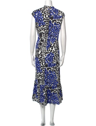Marcell Von Berlin Printed Midi Length Dress