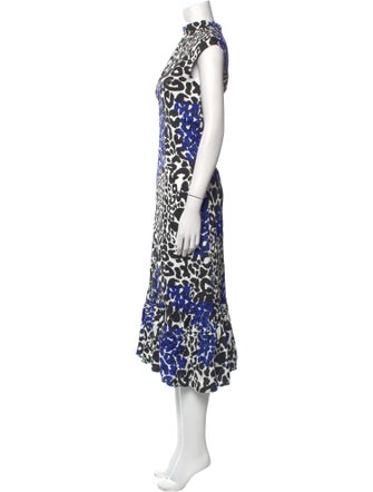 Marcell Von Berlin Printed Midi Length Dress