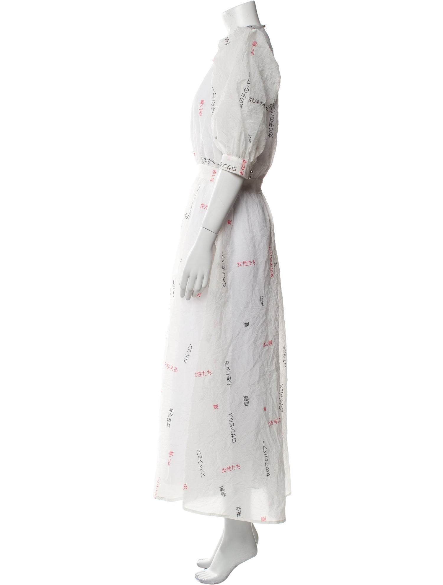 Marcell Von Berlin Floral Print Long Dress
