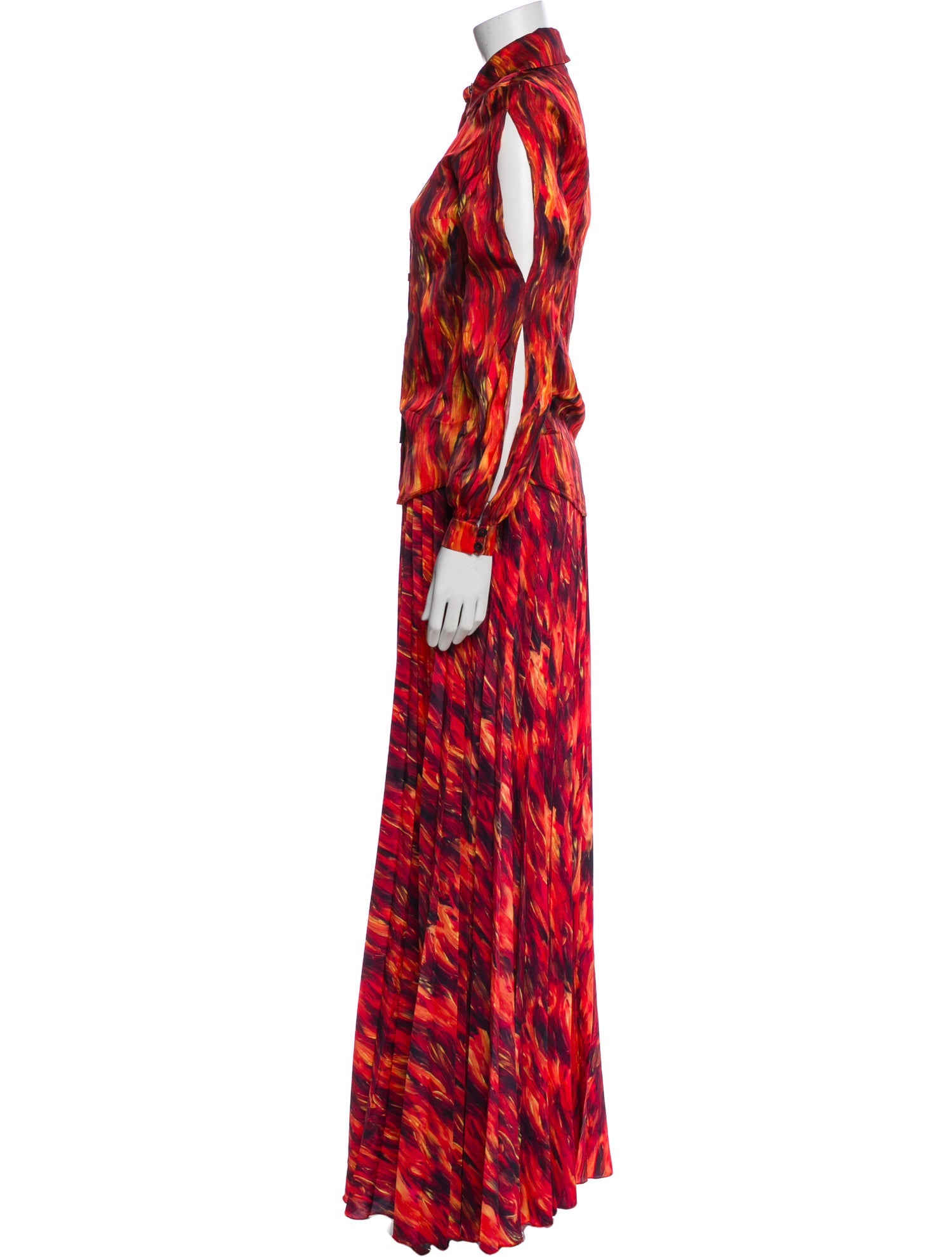 Marcell Von Berlin Printed Skirt Set w/ Tags