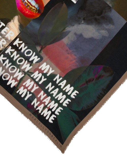 Marcell Von Berlin Cashmere Printed Scarf