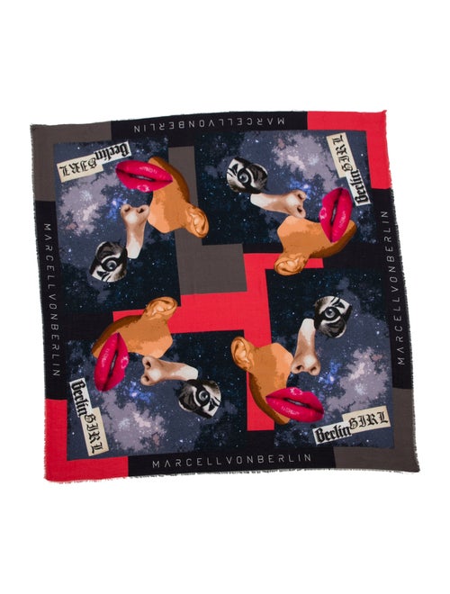 Marcell Von Berlin Tourbillions Silk Scarf