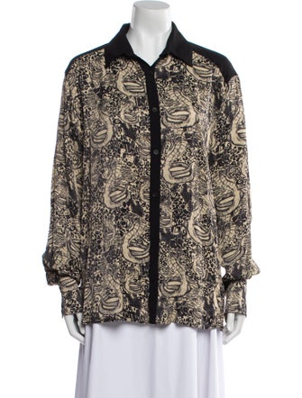 Marcell Von Berlin Silk Printed Evening Jacket