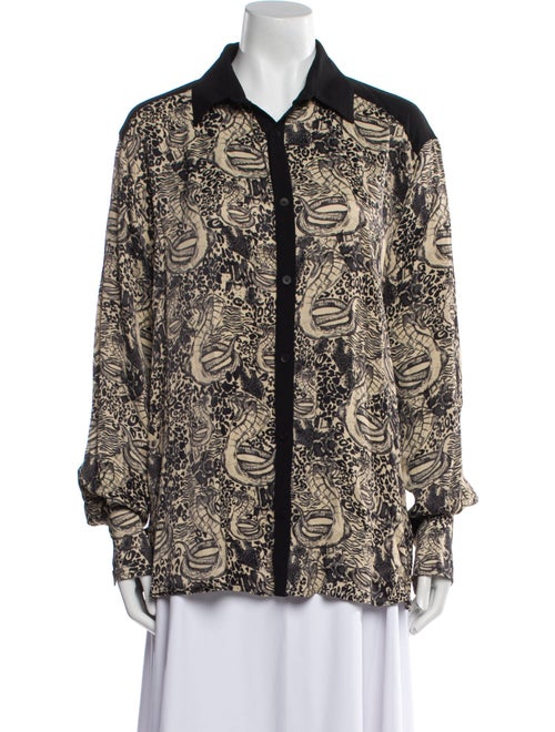 Marcell Von Berlin Silk Printed Evening Jacket