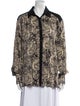 Marcell Von Berlin Silk Printed Evening Jacket