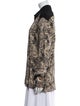 Marcell Von Berlin Silk Printed Evening Jacket
