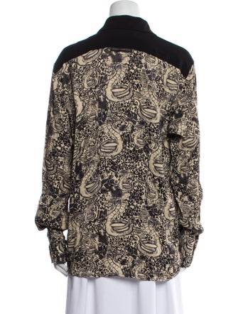 Marcell Von Berlin Silk Printed Evening Jacket