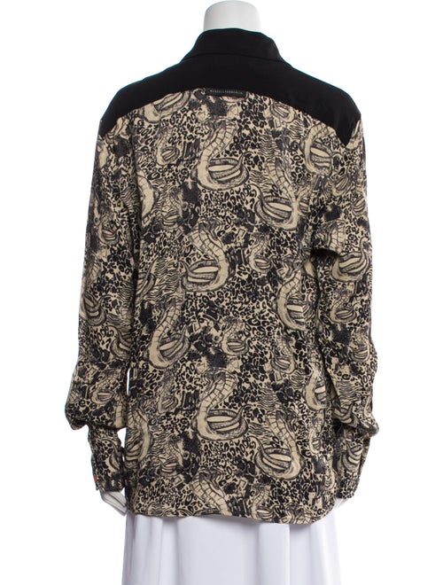 Marcell Von Berlin Silk Printed Evening Jacket