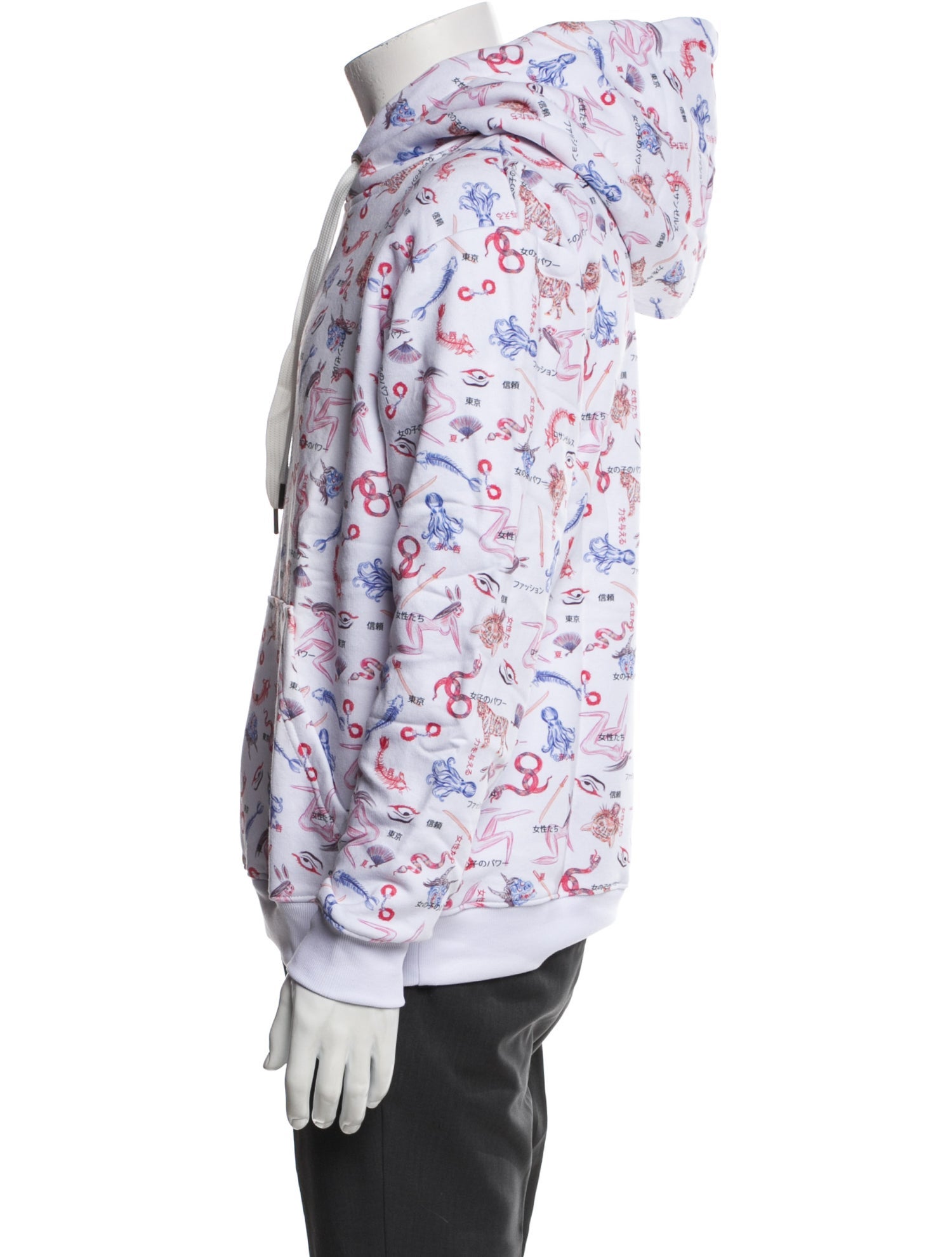 Marcell Von Berlin Printed Crew Neck Hoodie w/ Tags