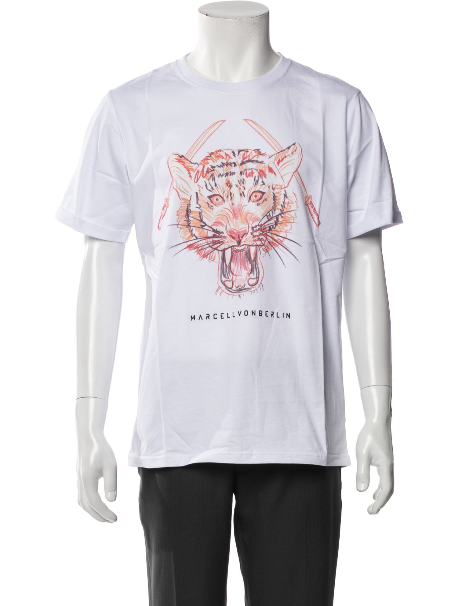 Marcell Von Berlin Graphic Print Crew Neck T-Shirt